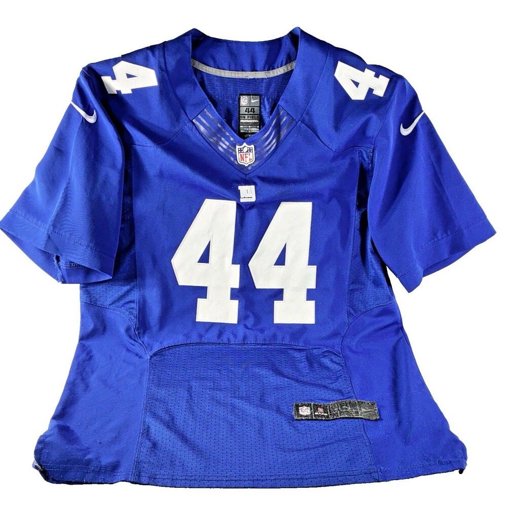 Nike On Field New York Giants Andre Williams #44 Blue & White  Jersey Men's XL